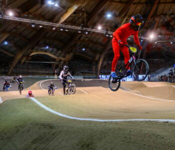 BMX indoor à Avignon Vélo Passion 2022 - Crédit photo : Olivier Tresson / Avignon Tourisme